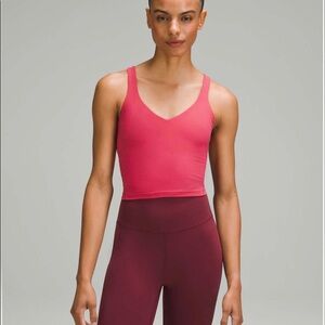 NWT lululemon align tank Vintage Rose